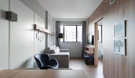Apartamento de 1 quarto à venda no STAY BATEL!