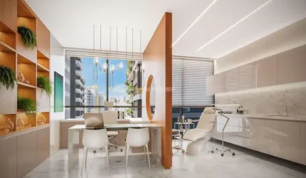 Laje Comercial alto padrão em Curitiba / Juveve preparada para receber centro mé