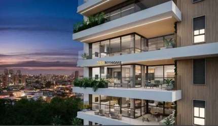 Apartamento com 3 suítes com 3 vagas, 228 m² - Ahú -Curitiba/PR - AP4953