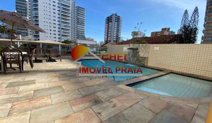 Apartamento mobiliado e com sacada gourmet na Tupi