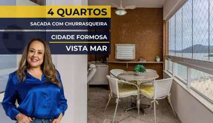 Apartamento 4 quartos à venda no Ed. Cidade Formosa Balneário Camboriú