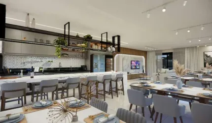 Apartamento com 2 dormitórios no River Sky Garden - Fazenda, Itajaí / SC