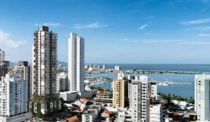 Apartamento á venda com 2 dormitórios no Condomínio Soul City Residence no bairro Fazenda em Itajaí - SC