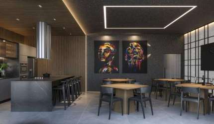 Apartamento á venda com 2 dormitórios no Condomínio Soul City Residence no bairro Fazenda em Itajaí - SC