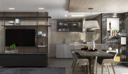 Apartamento com 2 dormitórios no Condomínio Essência Residence no bairro Fazenda em Itajaí - SC