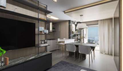 Apartamento com 2 dormitórios no Condomínio Essência Residence no bairro Fazenda em Itajaí - SC