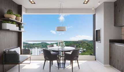 Apartamento com 2 dormitórios no Condomínio Essência Residence no bairro Fazenda em Itajaí - SC