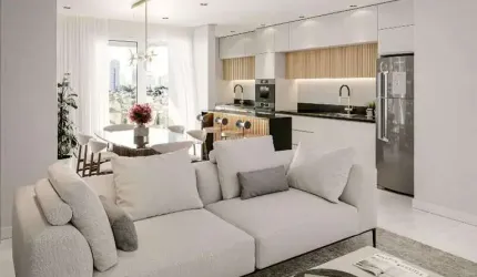 Apartamento com 2 dormitórios no Condomínio no Lago Louise no bairro Fazenda em Itajaí