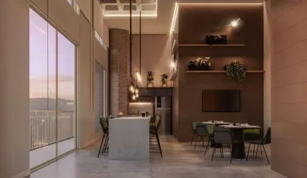 Apartamento com 2 dormitórios no condomínio Terrace 360º no bairro Fazenda, Itajaí/SC