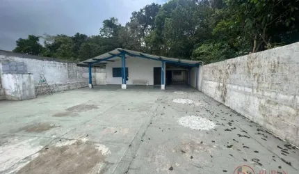 Terreno e casa com 2 dormitórios à venda por R$ 1.300.000 - Parque Estoril - Bertioga/SP