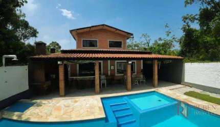 Sobrado com 5 suítes à venda por R$ 1.250.000 - Maitinga - Bertioga/SP