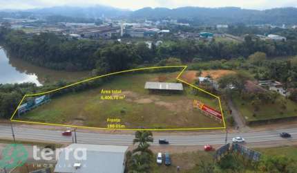Terreno comercial para alugar no Araponguinhas, Timbó  por R$ 2.000