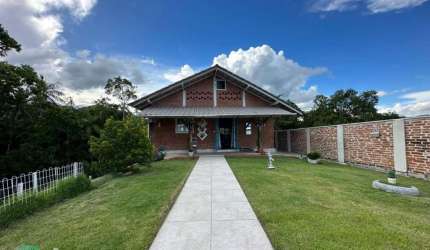 Casa com 2 quartos à venda no Divinéia, Rio dos Cedros , 110 m2 por R$ 430.000