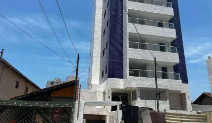 Apartamento com 2 dormitórios à venda, 77 m² por R$ 430.000,00 - Vila Guilhermina - Praia Grande/SP