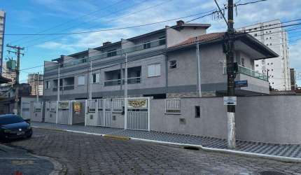 Sobrado com 2 dormitórios à venda, 117 m² por R$ 580.000,00 - Aviação - Praia Grande/SP