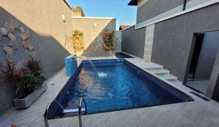 Casa com 2 dormitórios à venda, 48 m² por R$ 338.000,00 - Vila Caiçara - Praia Grande/SP