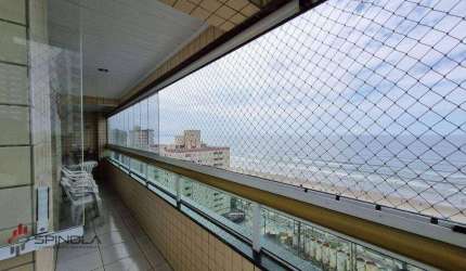 Apartamento com 3 dormitórios à venda, 140 m² por R$ 750.000,00 - Vila Caiçara - Praia Grande/SP