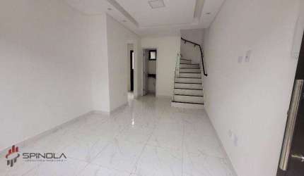 Sobrado com 2 dormitórios à venda, 105 m² por R$ 540.000,00 - Aviação - Praia Grande/SP