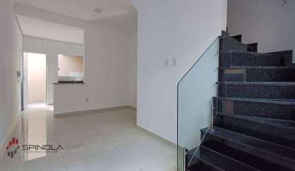 Sobrado com 2 dormitórios à venda, 51 m² por R$ 275.000,00 - Jardim Princesa - Praia Grande/SP