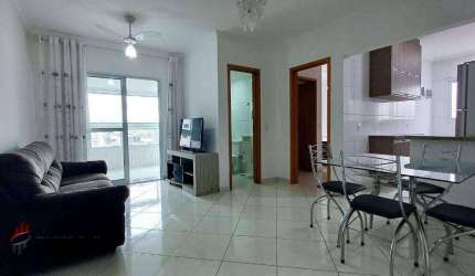 Apartamento com 1 dormitório à venda, 53 m² por R$ 360.000,00 - Aviação - Praia Grande/SP