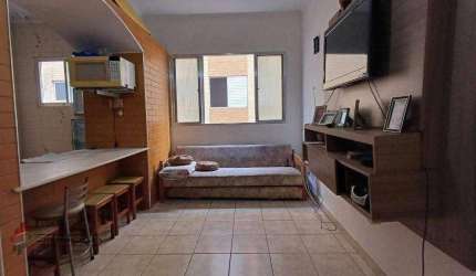 Apartamento com 1 dormitório à venda, 43 m² por R$ 220.000,00 - Vila Caiçara - Praia Grande/SP