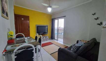 Apartamento com 1 dormitório à venda, 52 m² por R$ 352.000,00 - Tupi - Praia Grande/SP