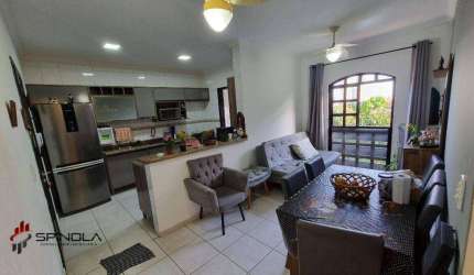 Apartamento com 2 dormitórios à venda, 77 m² por R$ 362.000,00 - Caiçara - Praia Grande/SP