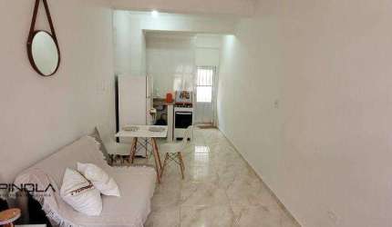 Kitnet com 1 dormitório à venda, 30 m² por R$ 210.000,00 - Aviação - Praia Grande/SP
