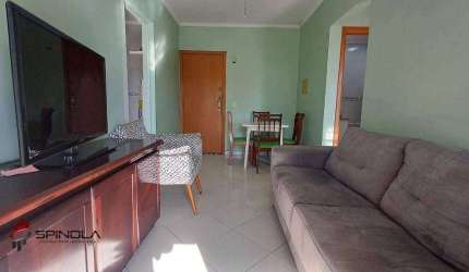 Apartamento com 1 dormitório à venda, 45 m² por R$ 340.000 - Aviação - Praia Grande/SP