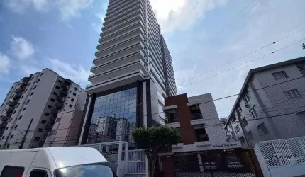 Apartamento com 3 dormitórios à venda, 140 m² por R$ 908.350,00 - Canto do Forte - Praia Grande/SP