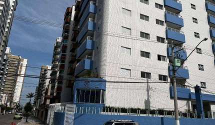 Apartamento com 1 dormitório à venda, 49 m² por R$ 310.000,00 - Vila Guilhermina - Praia Grande/SP