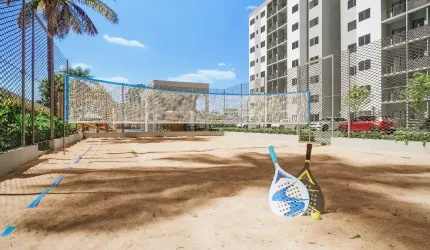 Apartamentos de 2 quartos, varanda, vaga de garagem