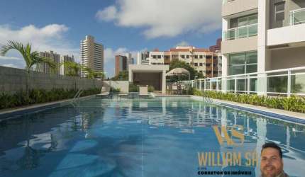 Bellatrix residence - Apartamento 90 metros 3 quartos 2 vagas piscina academia e mais em Guararapes, Fortaleza/CE