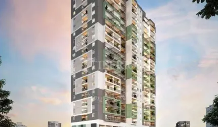 Hit Mooca | Construtora Tibério | Construção | 44 metros | 02 dormitórios | com varanda | sem vaga