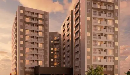 Nort Limão | Construtora Econ | Construção | 39 metros | 02 dormitórios | varanda | 01 vaga