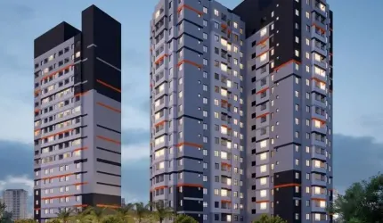 Mundo Apto Inajar | Construtora Mundo Apto | Construção | 36 metros | 02 dormitórios | 02 varandas | sem vaga