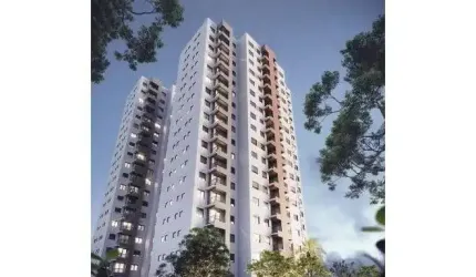 Cenário Condomínio Clube | Construtora Faal | Construção | 36 metros | 02 dormitórios | varanda | 01 vaga de moto