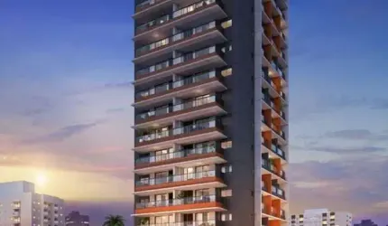 Art.Julia | Construtora C2J | Construção | 44 metros | 02 dormitórios | suíte | com varanda | sem vaga