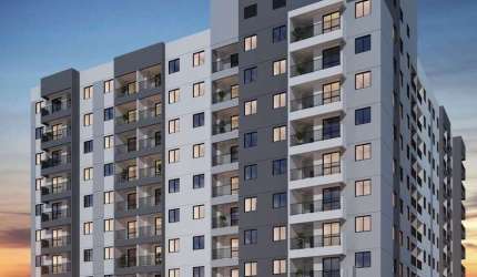 Inter Kazzas | Construtora Kazzas | Construção | 38 metros | 02 dormitórios | com varanda | sem vaga