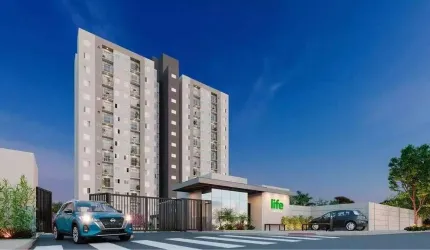 Life Residencial | Construtora Longitude | Construção | 41 metros | 02 dormitórios | varanda | 01 vaga