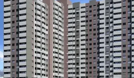 Upside Home Resort Santo André | Construtora Factus | Construção | 42 metros | 02 dormitórios | suíte | varanda | 01 vaga