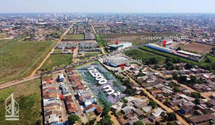 Terreno com 12.500 metros quadrados