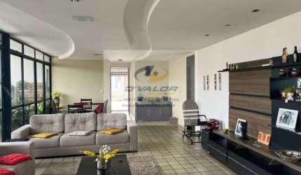 Vendo Apartamento com 347,69m², 4 quartos s/ 3 suítes + DCE, sala ampla e 3 vagas