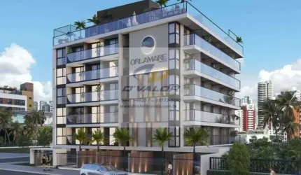 Vendo Flats de 22,80 à 36,96m², na melhor localização da praia de Manaíra