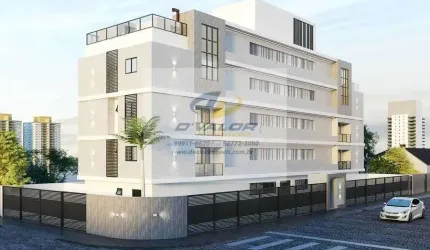 Vendo Apartamentos de 50 à 101m², 2 quartos S/ 1 suíte e 1 vaga