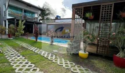 Vendo Casa, Porteira Fechada, com 250 m², 4 quartos s/ 2 suítes, sala p/ 3 ambientes, piscina, e 3 vagas
