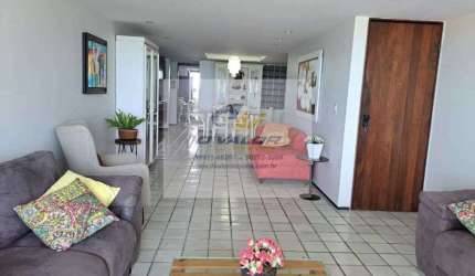 Vendo Apartamento, Porteira Fechada, com Vista para o Mar, 200 m², 3 suítes + DCE e 2 vagas