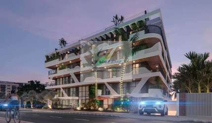 Vendo apartamentos na Av. beira mar da praia do Bessa, de 44 m² a 89 m², 1 ou 2 quartos e 1 vaga