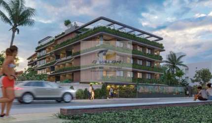 Vendo flats em prédio na Av. beira mar da praia do Bessa, com tamanhos de 19 m² a 46 m²