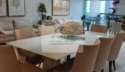 Vendo Apartamento com 197 m², 3 suítes + DCE, sala p/ 3 ambientes e 2 vagas